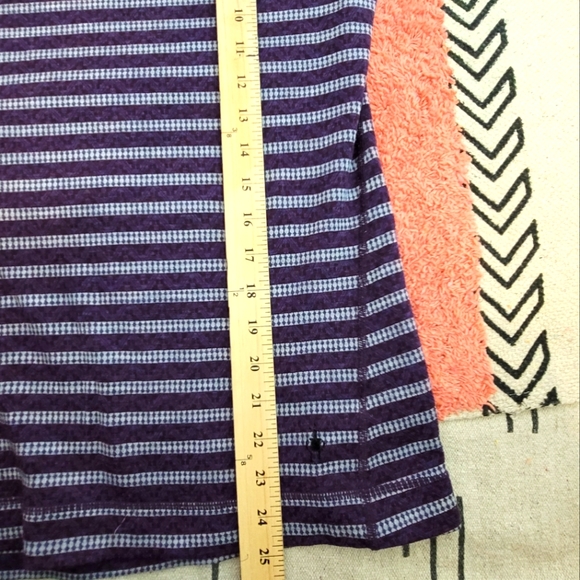 SMARTWOOL 100% MERINO WOOL 250 MIDWEIGHT BASE LAYER PURPLE STRIPE, SZ LARGE - Picture 11 of 13